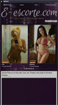 Mobile Screenshot of e-escorte.com